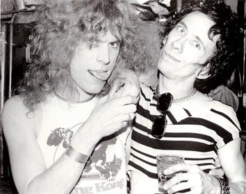 Marc Bell and Stiv Bators